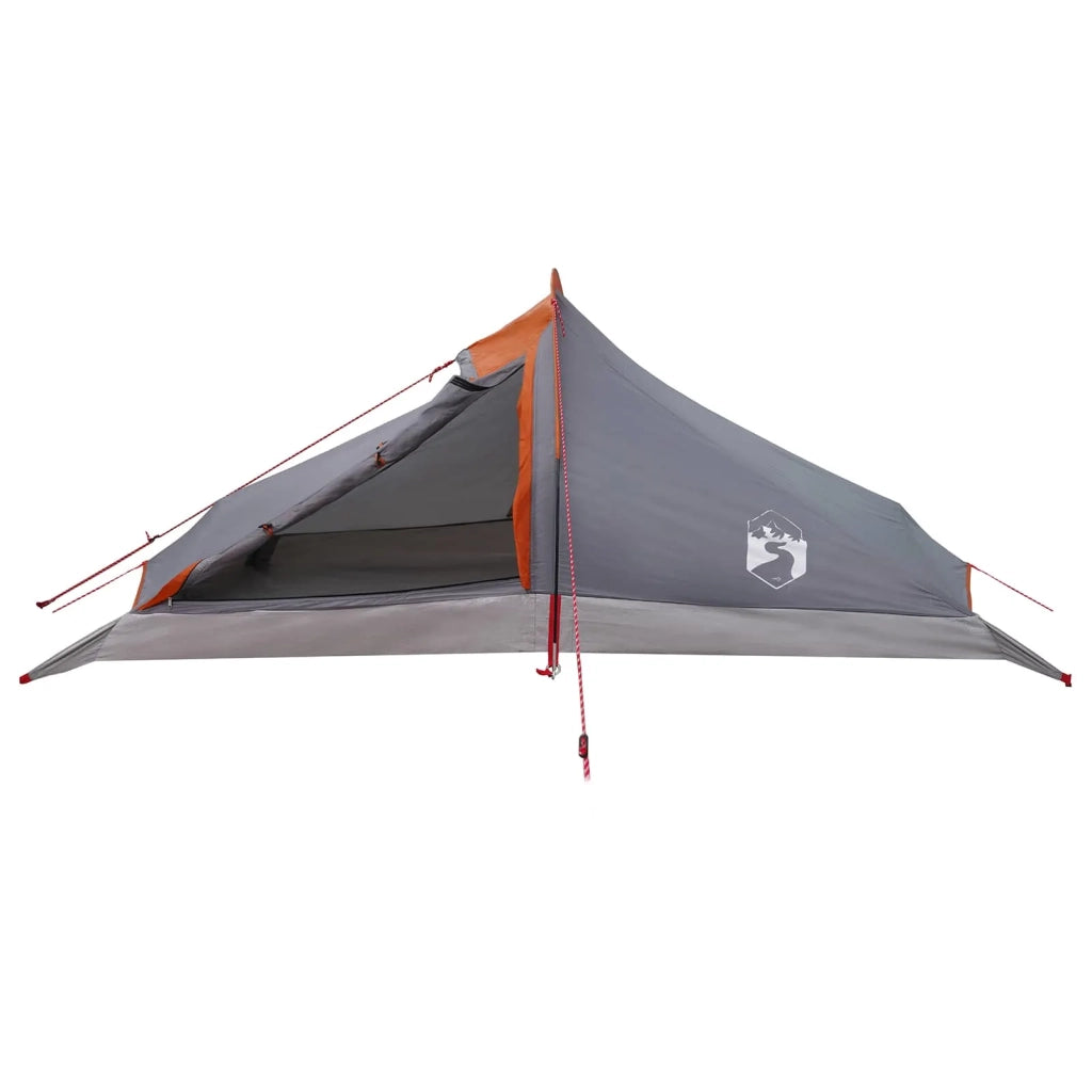 Tenda da backpacking Grigio e arancione 4 persone