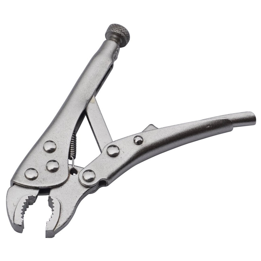 Trade Shop - Set 3 Chiave Pinza Pinze Scatto 4" 5" Autobloccante A Pressione Regolabile -