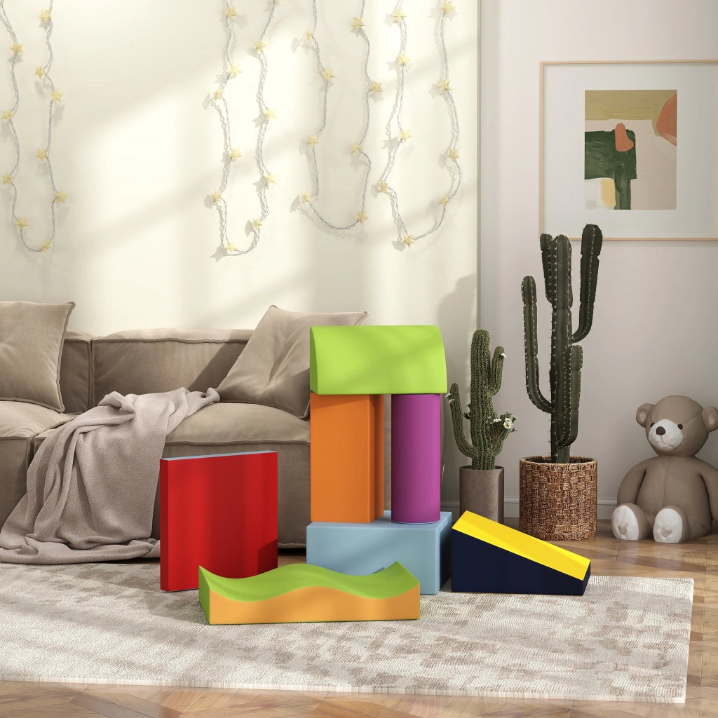 Set Moduli Motricit¨¤ 7 Pezzi ¨C Xylo ¨C Schiuma EPE Multicolore per Bambini