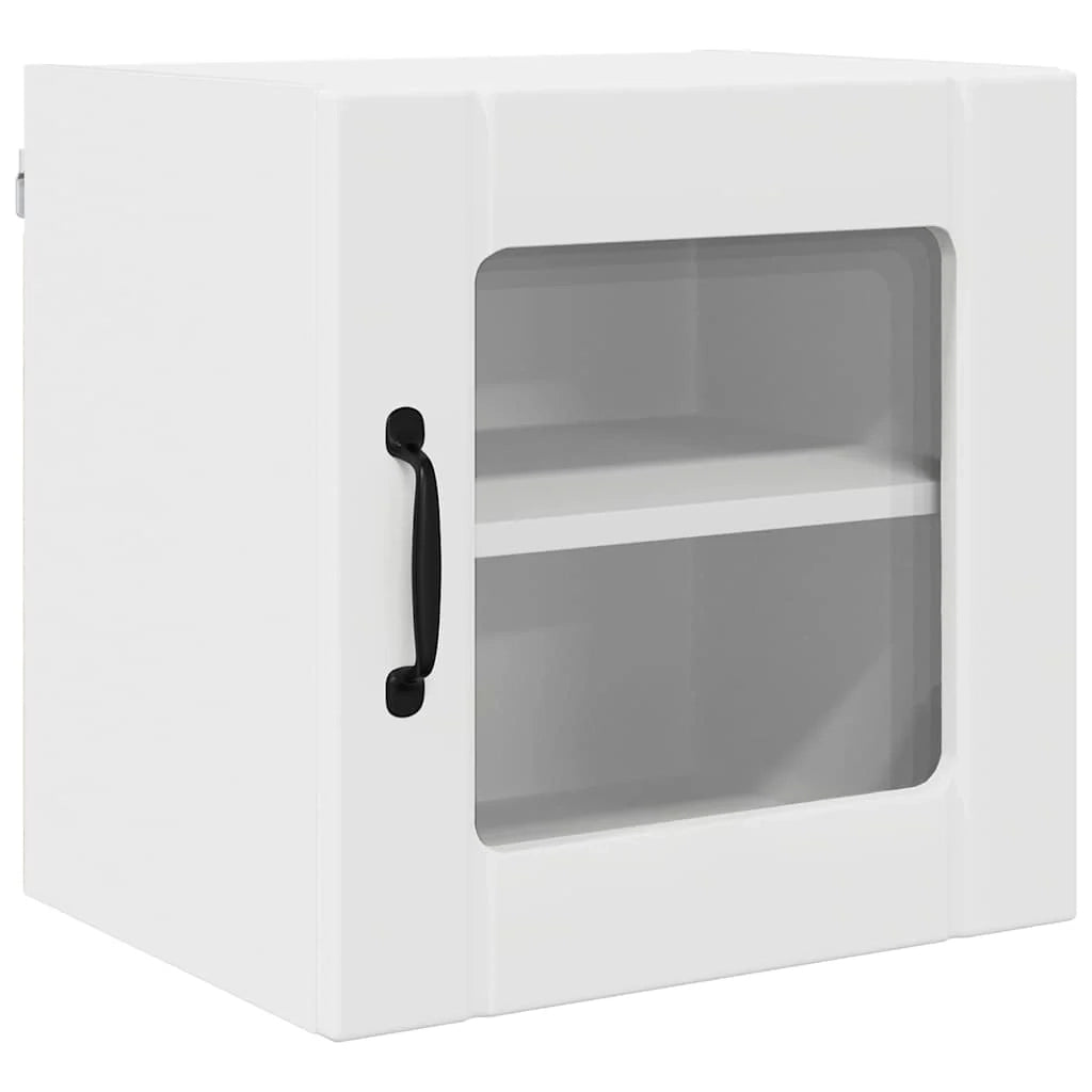 Armadio da cucina moderno pratico spazio di archiviazione 40 x 31 x 40 cm in legno multistrato bianco 02_0053863