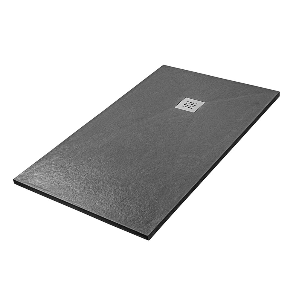 Piatto doccia in resina 80x130 rettangolare Karen ardesia