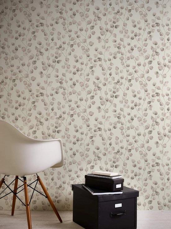 Velo da Parete Jungle Greenery 10.05 m x 0.53 m Beige Crème Bianco Prodotto in Germania 370442 37044-2