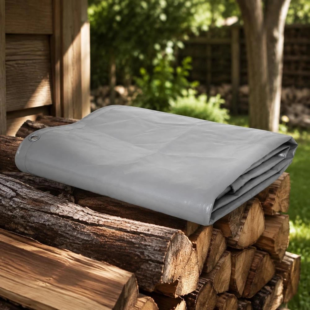 Tarpaulin 650 G/square Meter 3x5 M Grey