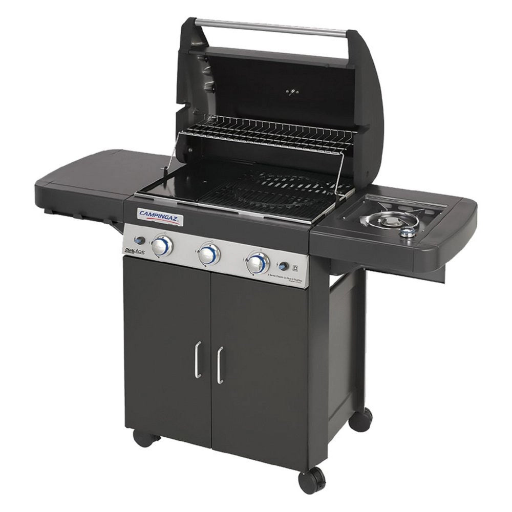 1pz barbecue a gas '3 series ls plus dark dg' kw 9,6 + kw 2,3 cod:ferx.8038924nlm