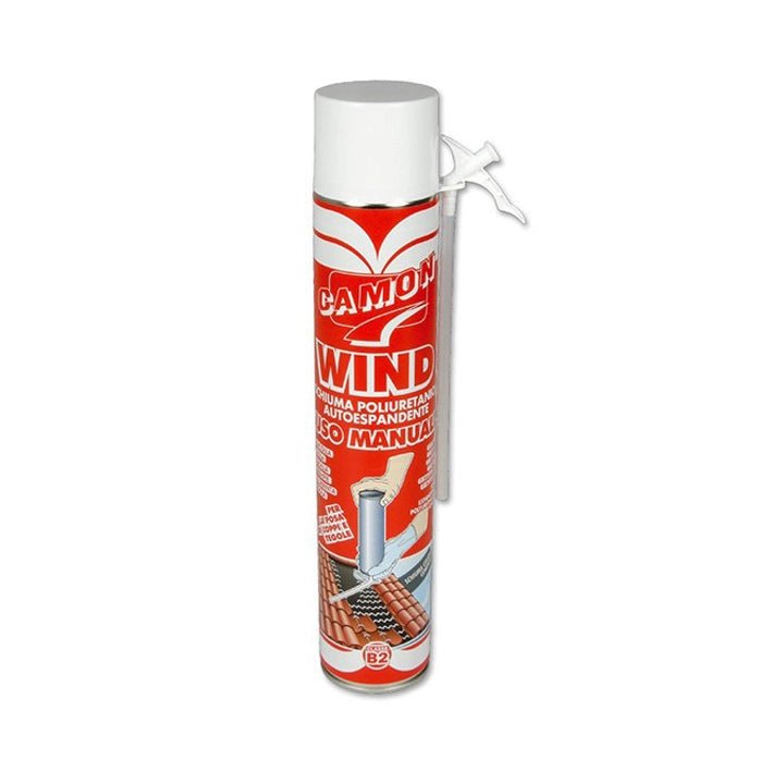 SCHIUMA POLIURETANICA PER COPPI E TEGOLE WIND- 750 ml - Wind manuale- CAMON- pezzi 1
