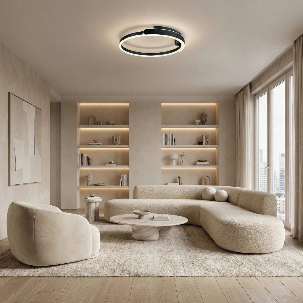 Lampada Da Soffitto Led App1925-c Black
