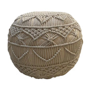 Pouf da giardino macramè - CLAUDIO