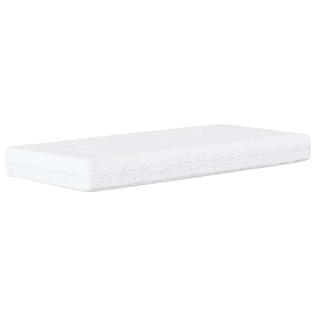 Struttura Letto Angolare con Materasso 2 pcs Grigio Velluto 3393637