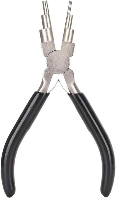 Accessori per gioielli - Attrezzi - Testa rotonda - Creazione di gioielli - Artigianato - Filo - Adatto a - Gioielli - Colore argento - Borgveertangen con Testa rotonda per Creazione di gioielli Artigianato e Lavorazione del filo.