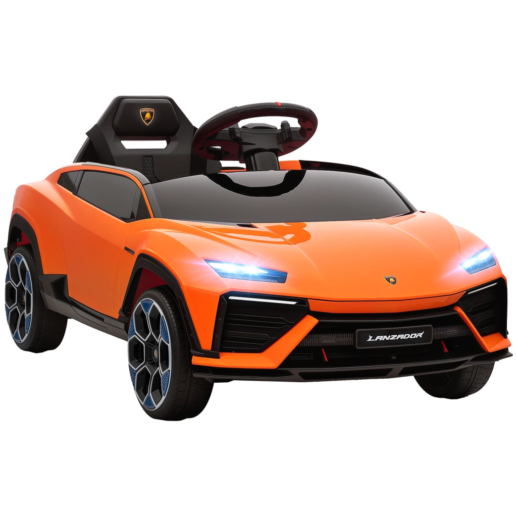 Macchina Elettrica Lamborghini ¨C Xylo ¨C Arancione con Telecomando 101.5x49x43 cm