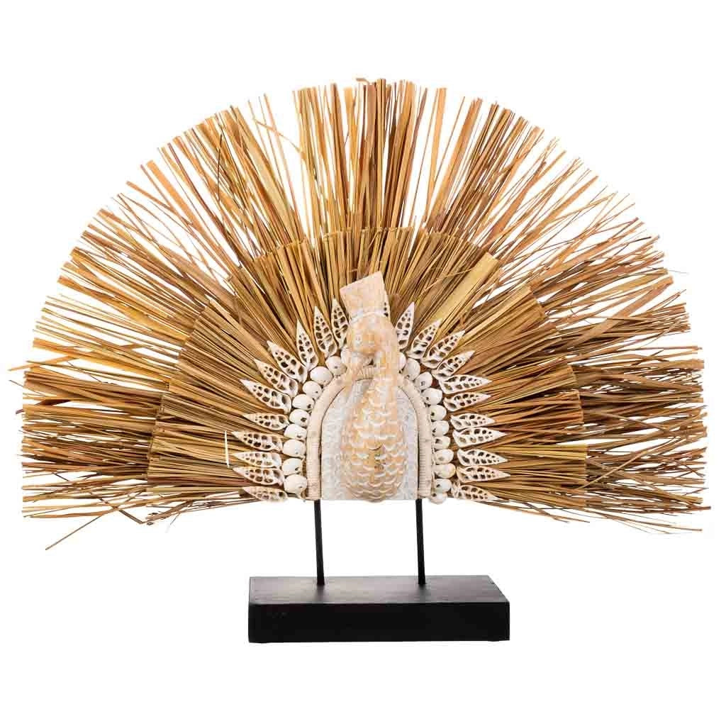 Figura pavone 64x12x53h
