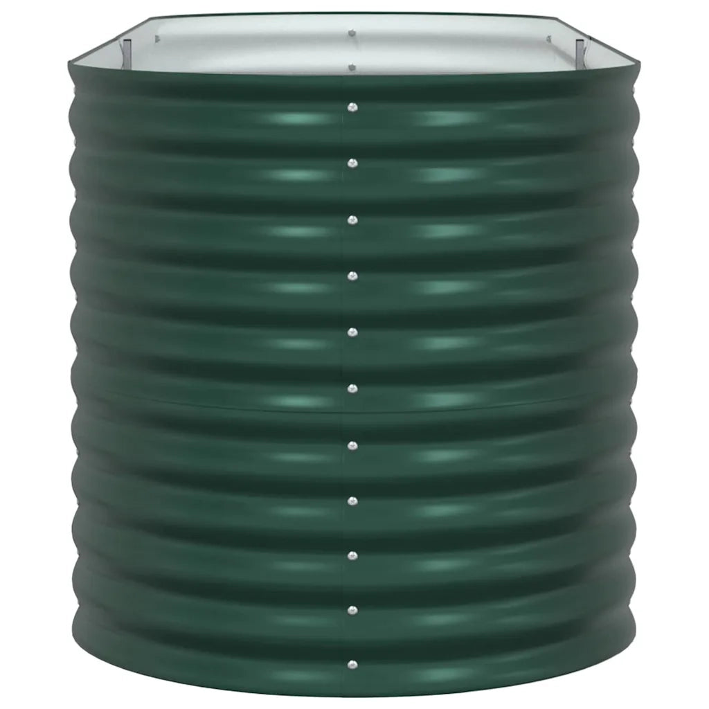 Letto Rialzato Verde 240 x 80 x 81 cm Acciaio 42008124