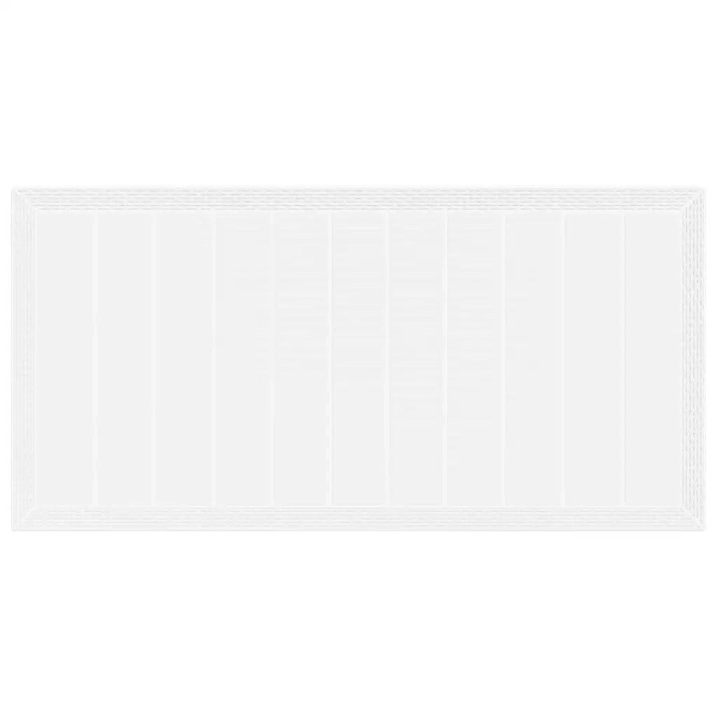 Set da Pranzo per Giardino 9 pcs Bianco Polipropilene 3378583
