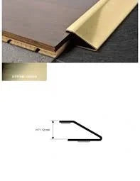 Terminale ottone lucido ml.2,7 x mm.10