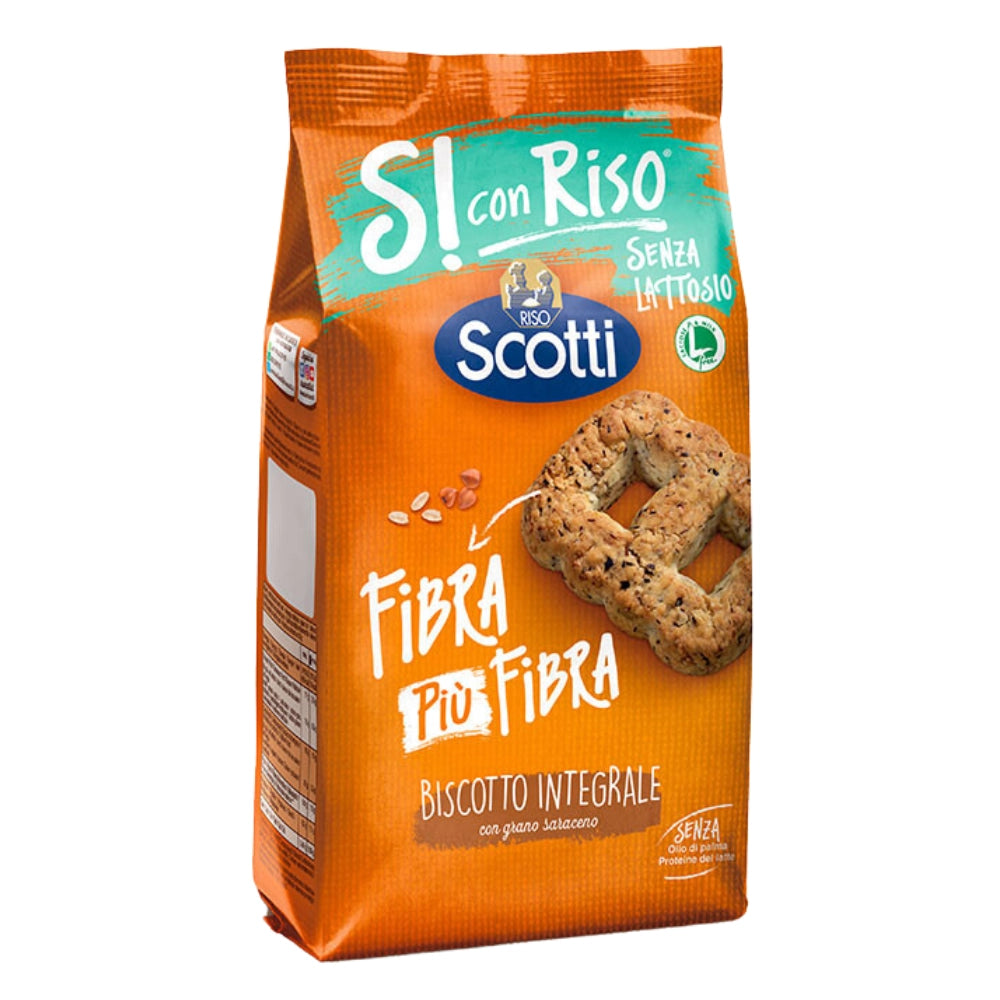 Riso scotti si con riso biscotto integrale grano saraceno 6 pezzi da 350 grammi