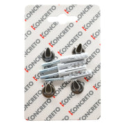 APPENDITUTTO TONDO 1 POSTO bronzo - 4 pz.  - Blister Koncreto