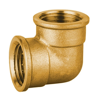 GOMITO FF IN OTTONE GIALLO PESANTE IBP- 3/8- IBP- pezzi 1