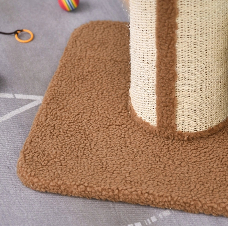 Tiragraffi multipiano in sisal con piattaforme, 91 cm