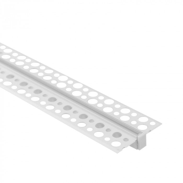 Profilo LED GPW-02 incasso bianco diffusore trasparente 2m