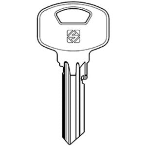 SILCA YA123SM CHIAVE PROFILO ACCIAIO- SILCA- 10,0 pz