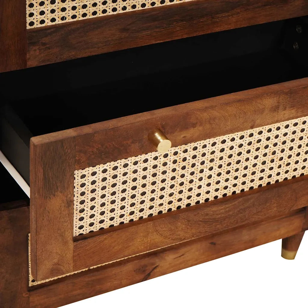 Credenza Marrone 60 x 33 x 75 cm Legno di mango massello 4018883