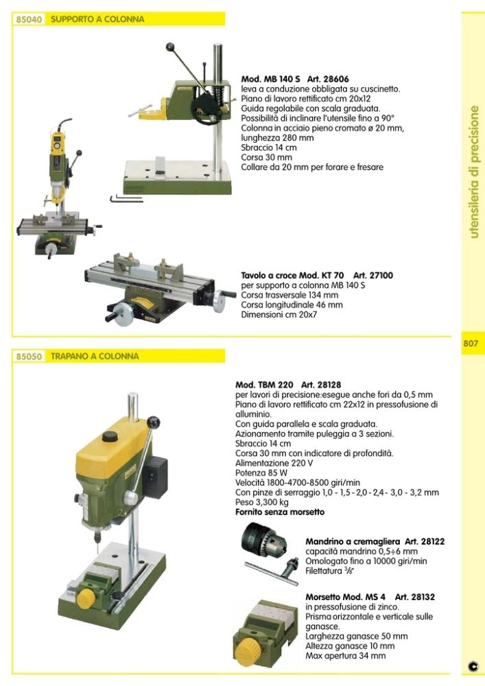 1pz proxxon 28132 morsetto di precisione cod:ferx.24498