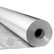 Rotolo Isolante Riflettente Doppio in Alluminio Bifacciale 38,1 m x 1,22 m Spessore 0,15 mm Barriera Radiante Termica per Tetti Camper e Fai da Te