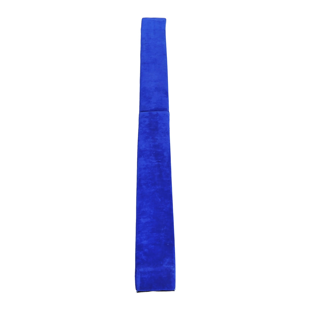 Travetto per Bilanciamento Flessibile e Antiscivolo ¨C Minimal ¨C 210x10x6.5 cm Blu Pelle Scamosciata