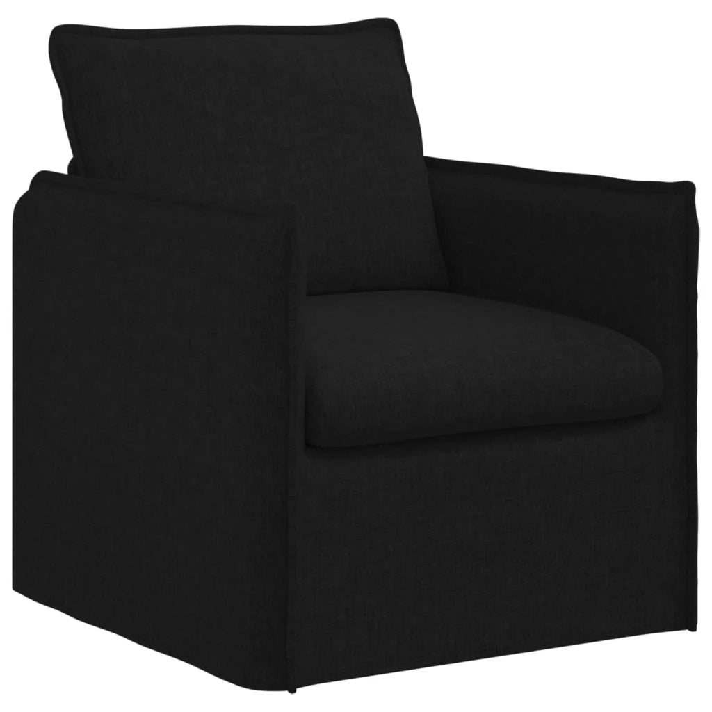 Set di divani 2 pcs Nero 136 x 82 x 85 cm Tessuto 3407525