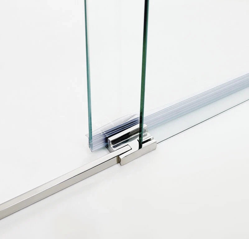 Box doccia angolare BYPASS 150x80 cm - cromo
