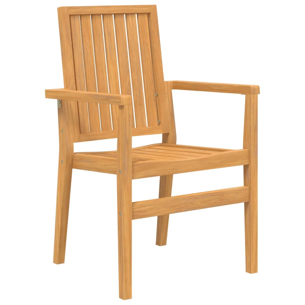 Set da Pranzo per Giardino 5 pz in Legno Massello di Teak 3157917