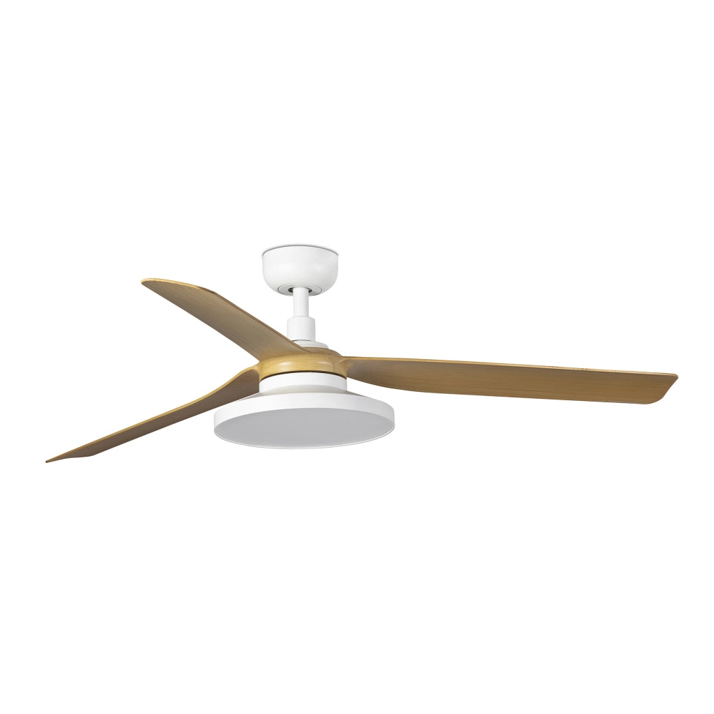 PUNT TAK M Ventilatore bianco/acero 3000K