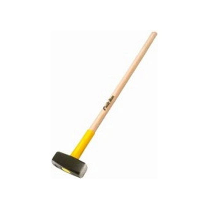Australian 8032646332483 Mazza da Costruzione Testa Acciaio C45 Temprato Manico Legno di Faggio con Fibra di Resina Lunghezza 91 cm Peso 4 Kg colore Nero