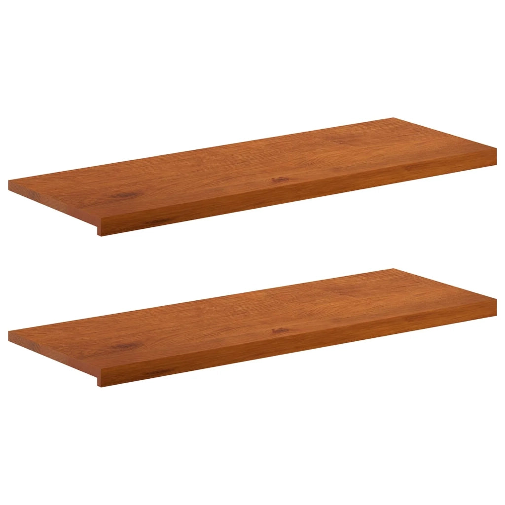 Soglie per finestre 2 pz Marrone 120 x 40 x 2 cm 42050005
