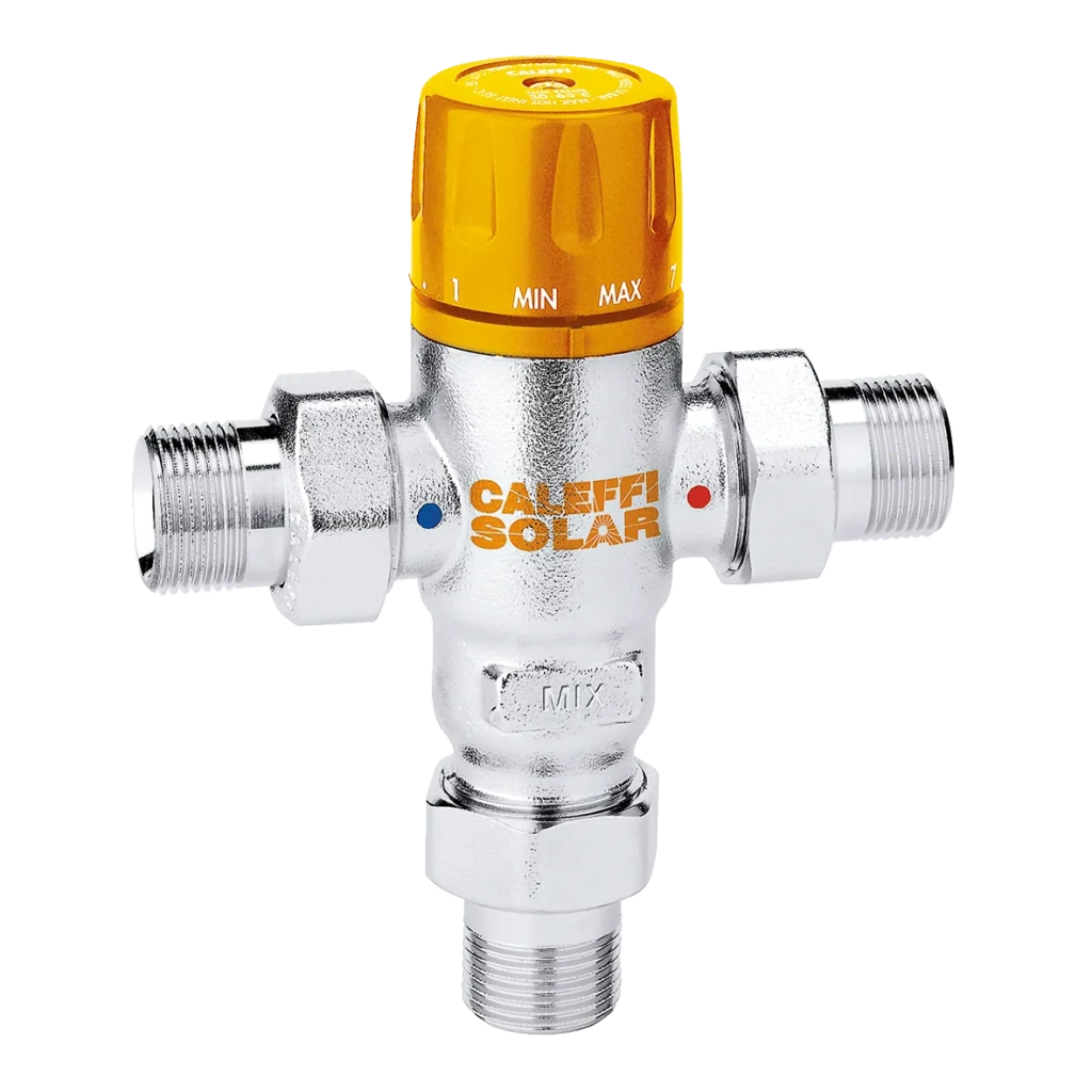 Miscelatore termostatico regolabile per impianti solari 3/4"