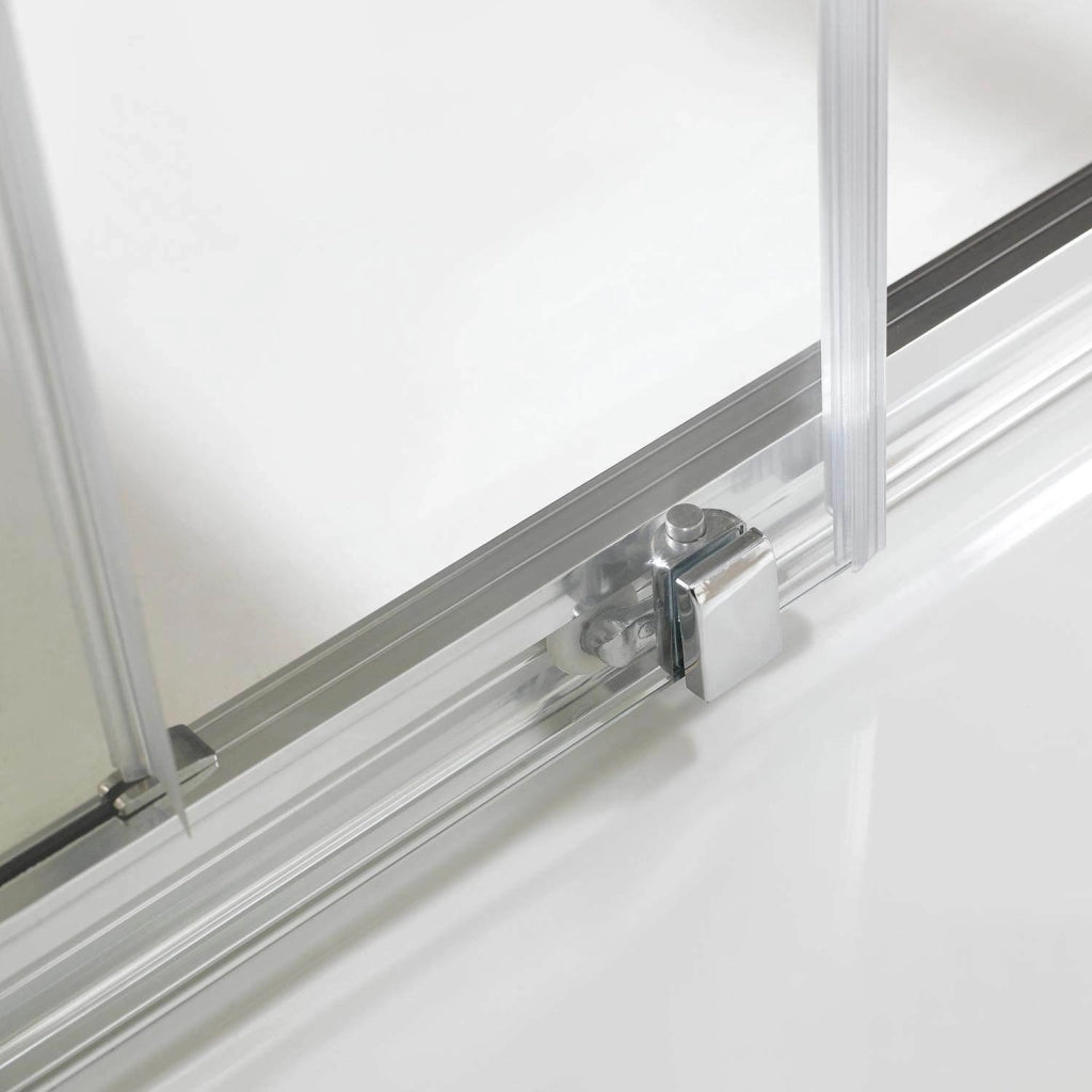 Box Doccia Angolare 100x120 cm 2 Ante Scorrevoli in Cristallo Opaco 6mm H198 Fosterberg Odense