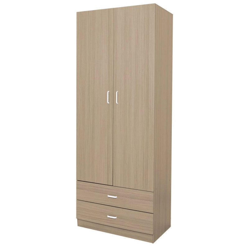 Armadio 2 Ante + 2 Cassetti Dimensione 60x52x180cm