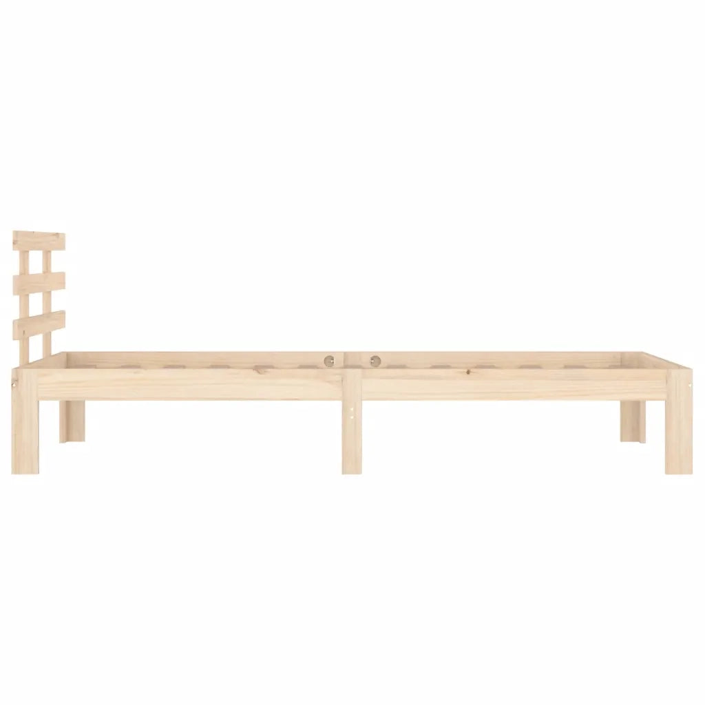 Giroletto-Struttura Letto in Legno Massello 75x190 cm Small Single 352319