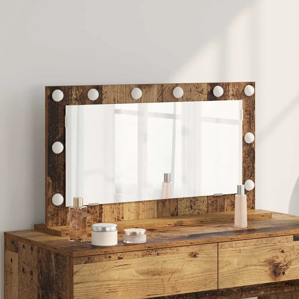 Specchio da Vanit¨¤-Specchio da Trucco Legno vecchio 80 x 45 x 18 cm