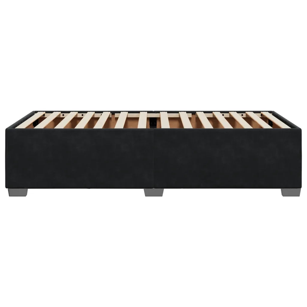 Giroletto Nero 90x190 cm in Velluto