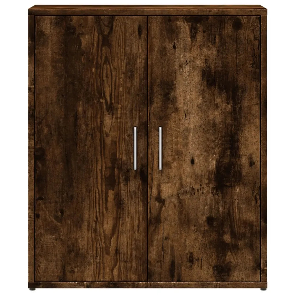 Credenza | Madia | Buffet da pranzo | Armadio da pranzo Rovere Fumo 60x31x70 cm in Legno Multistrato