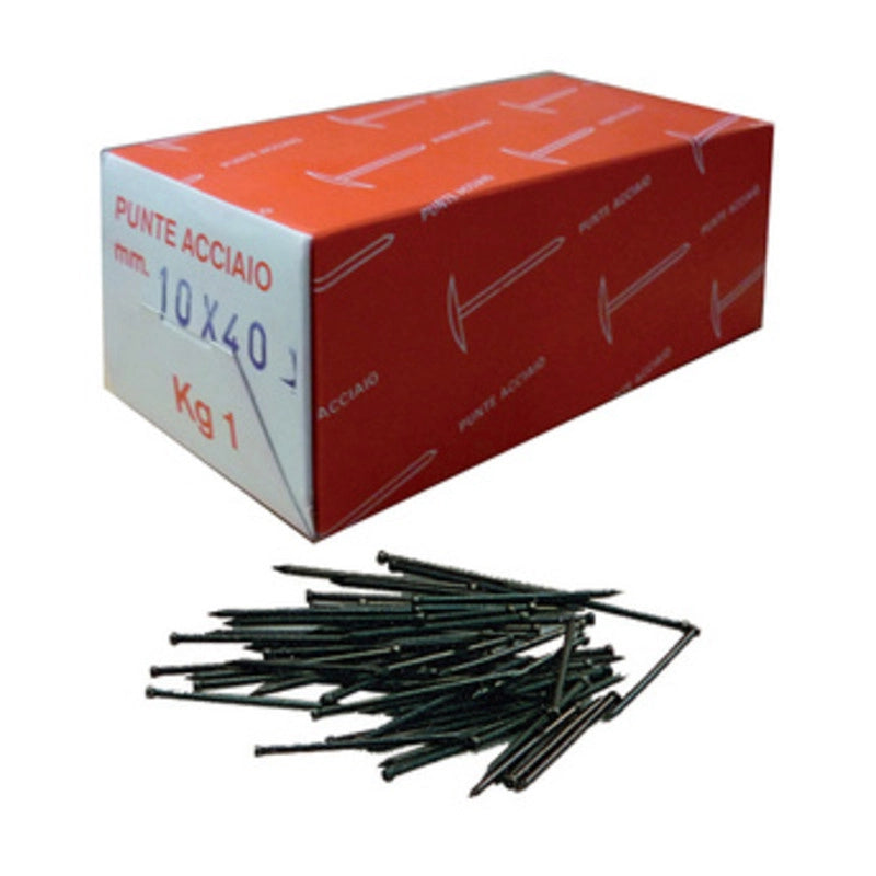 CHIODI TESTA GRUPPINO ACCIAIO  7X20 DA KG.1**