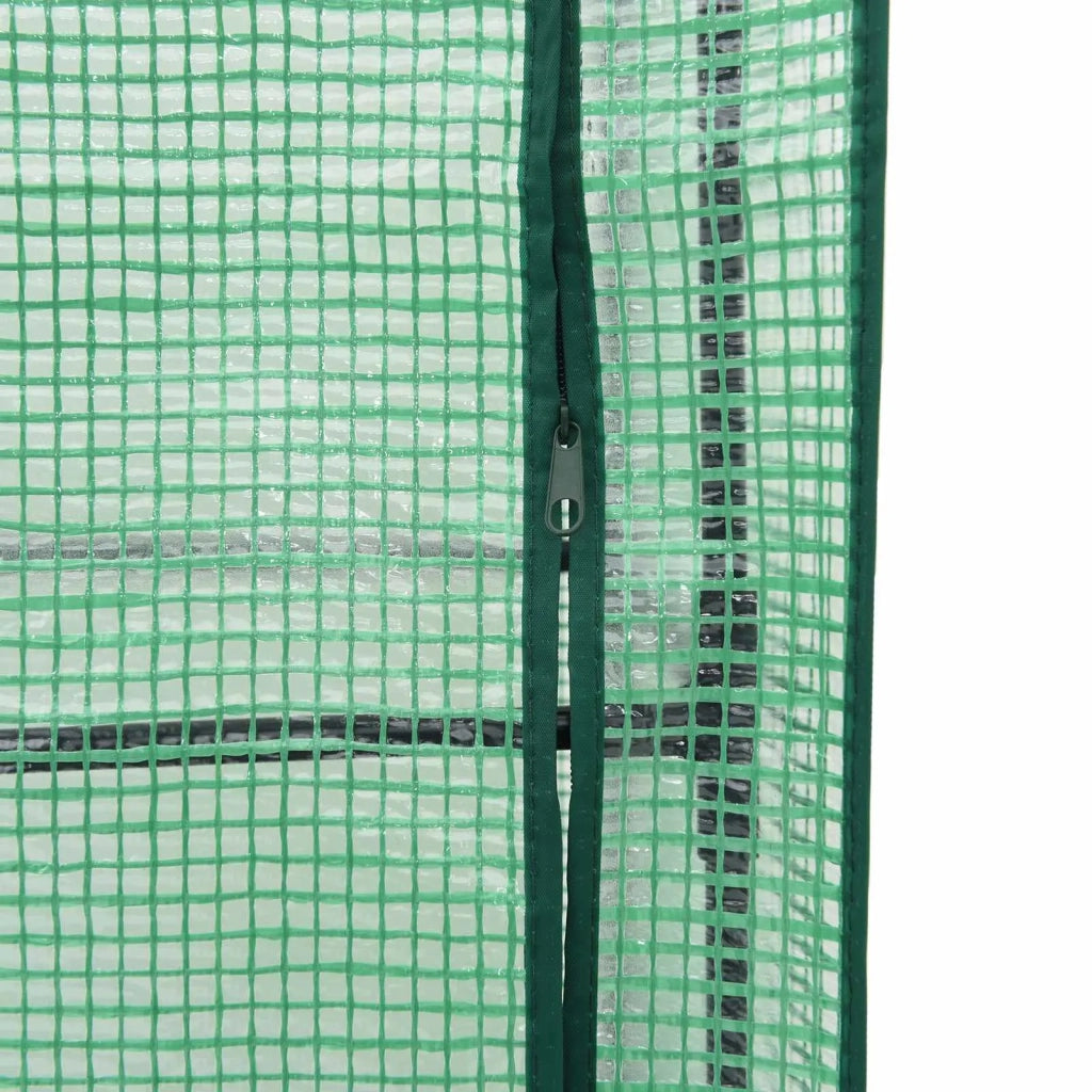 Vaso da Giardino con Copertura per Serra e Ruote Nero PP 3422930