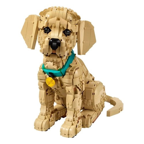 Costruzioni lego 11384 icons cucciolo di golden retriever
