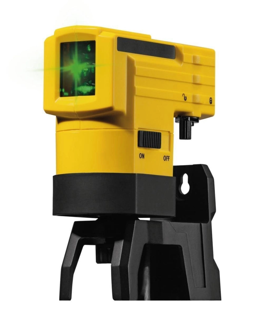 Stabila 19110 LAX 50 G Laser a Linea Croce Verde Autolivellante Portata 30 m Precisione ±0,5 mm-m IP53 colore Nero Giallo