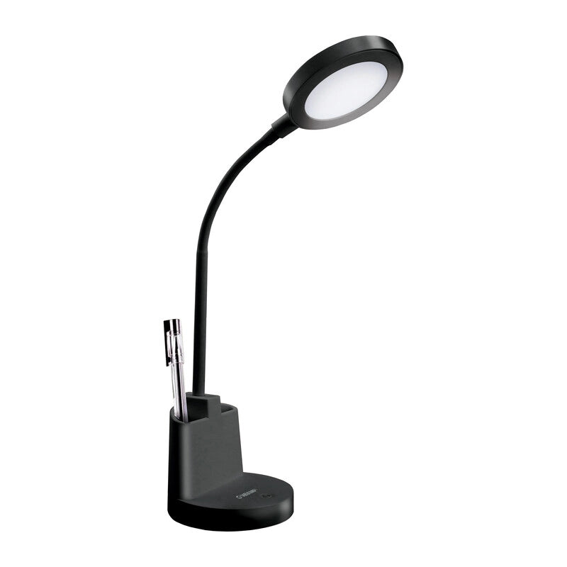 LAMPADA DA TAVOLO A LED 'SWAN 2' Col. Nero