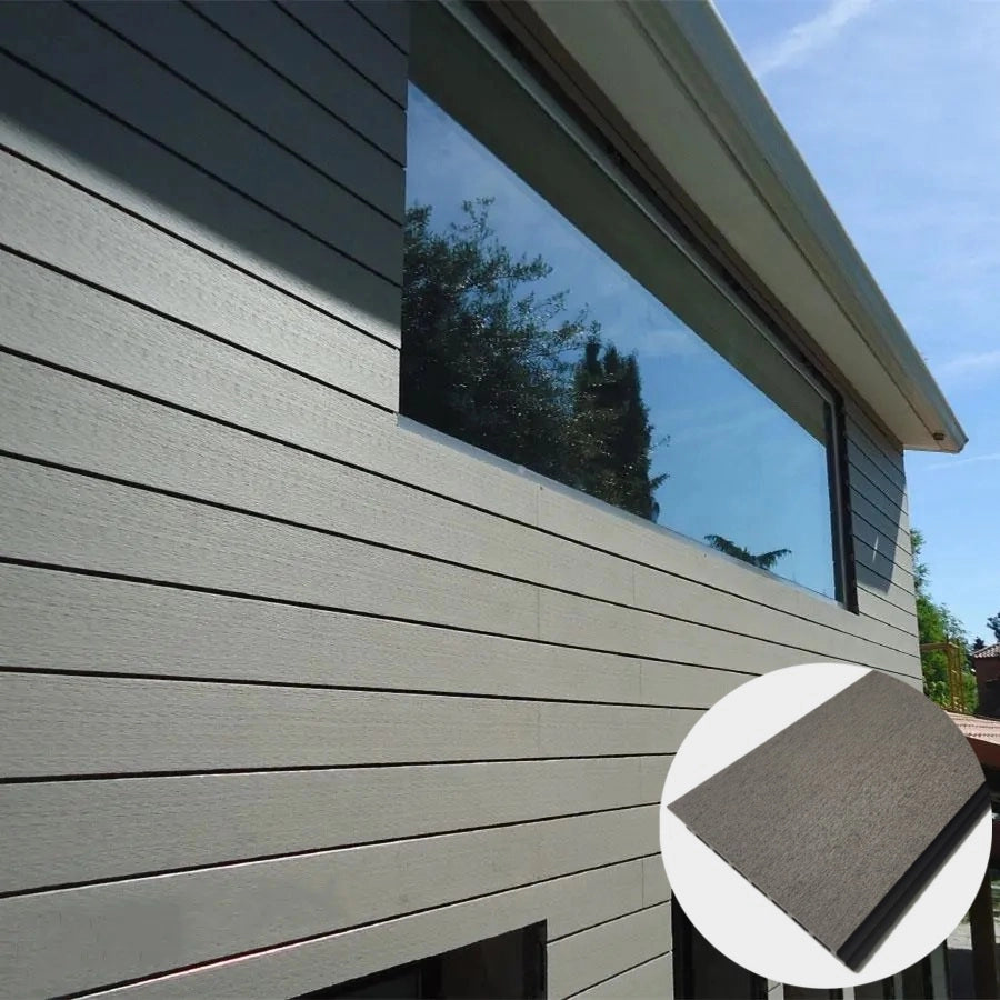Listoni WPC Plane 20m² per rivestimenti colore Grigio listone 150x2200mm spessore 11mm