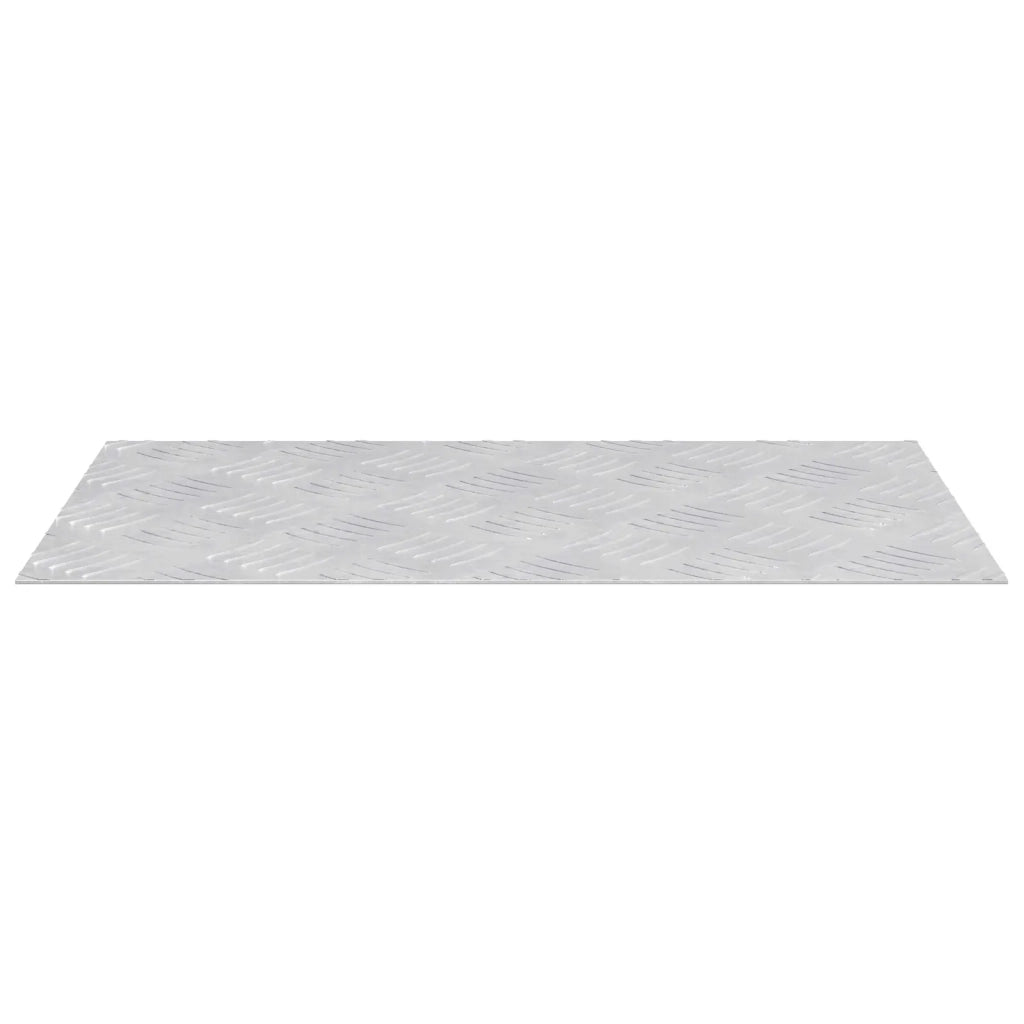 Gradini per Scale 4 pz | Tappetini per scale autoadesivi Argento 50 x 30 cm Alluminio