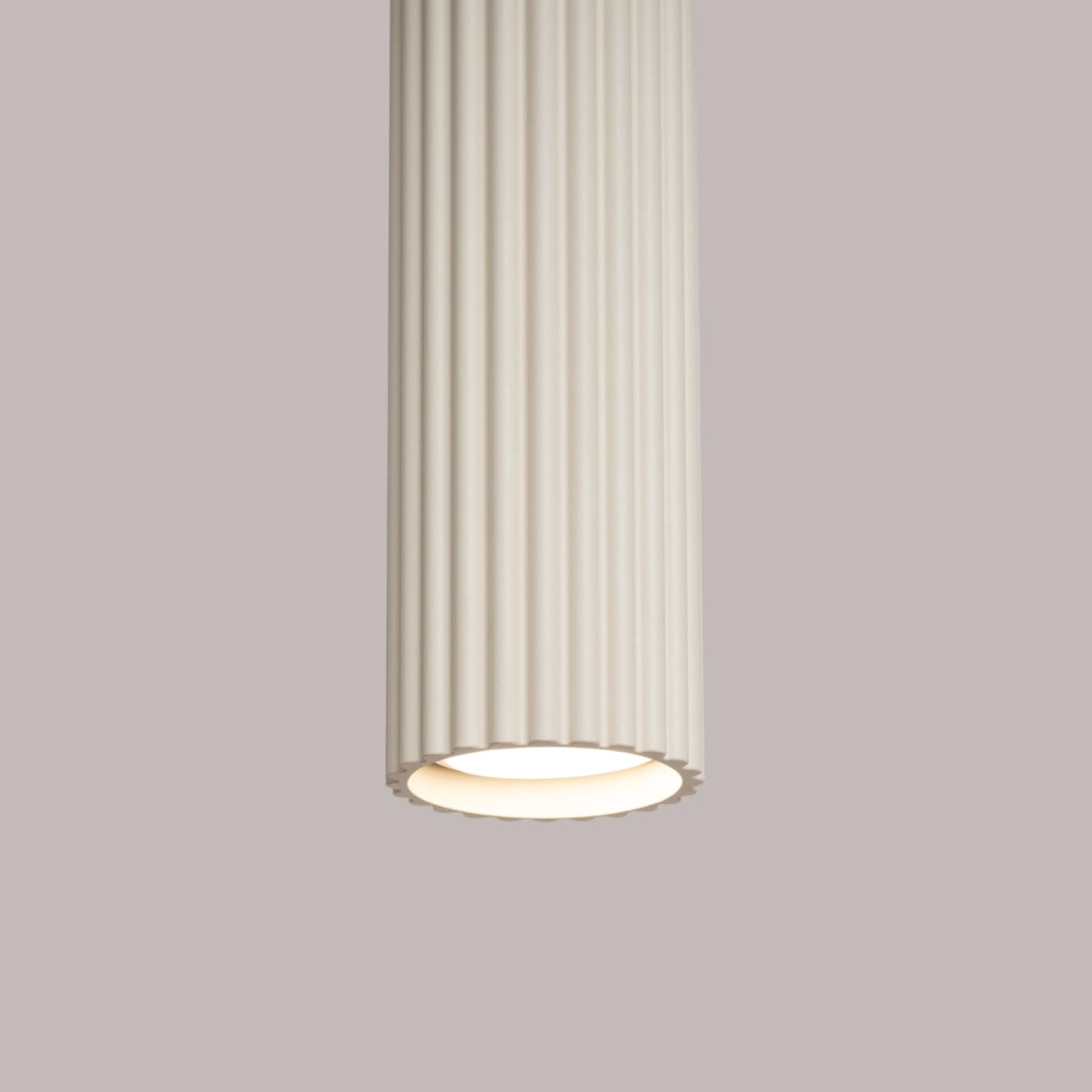 Lampada a sospensione KARBON 3L beige