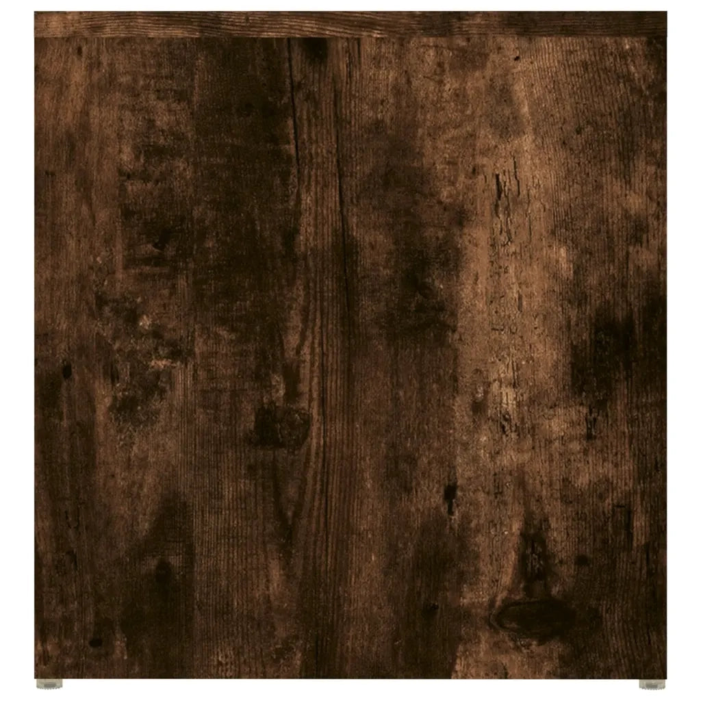 Tavolino-Tavolino da soggiorno-Tavolo Rovere Fumo 59x36x38 cm in Legno Multistrato